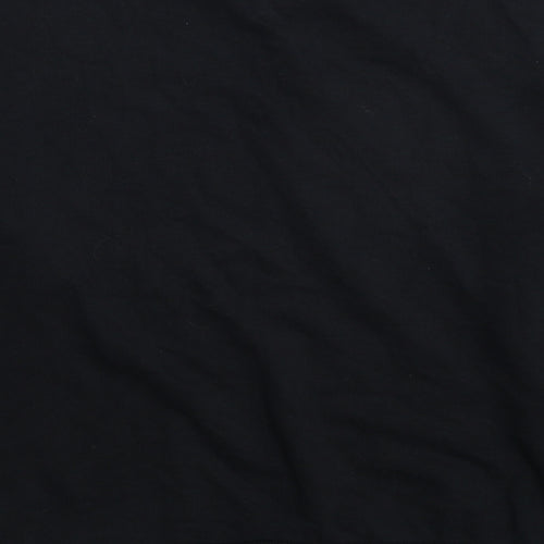 M&Co Girls Black Cotton Pullover Sweatshirt Size 14 Years Pullover - GRL PWR Born To Be Free