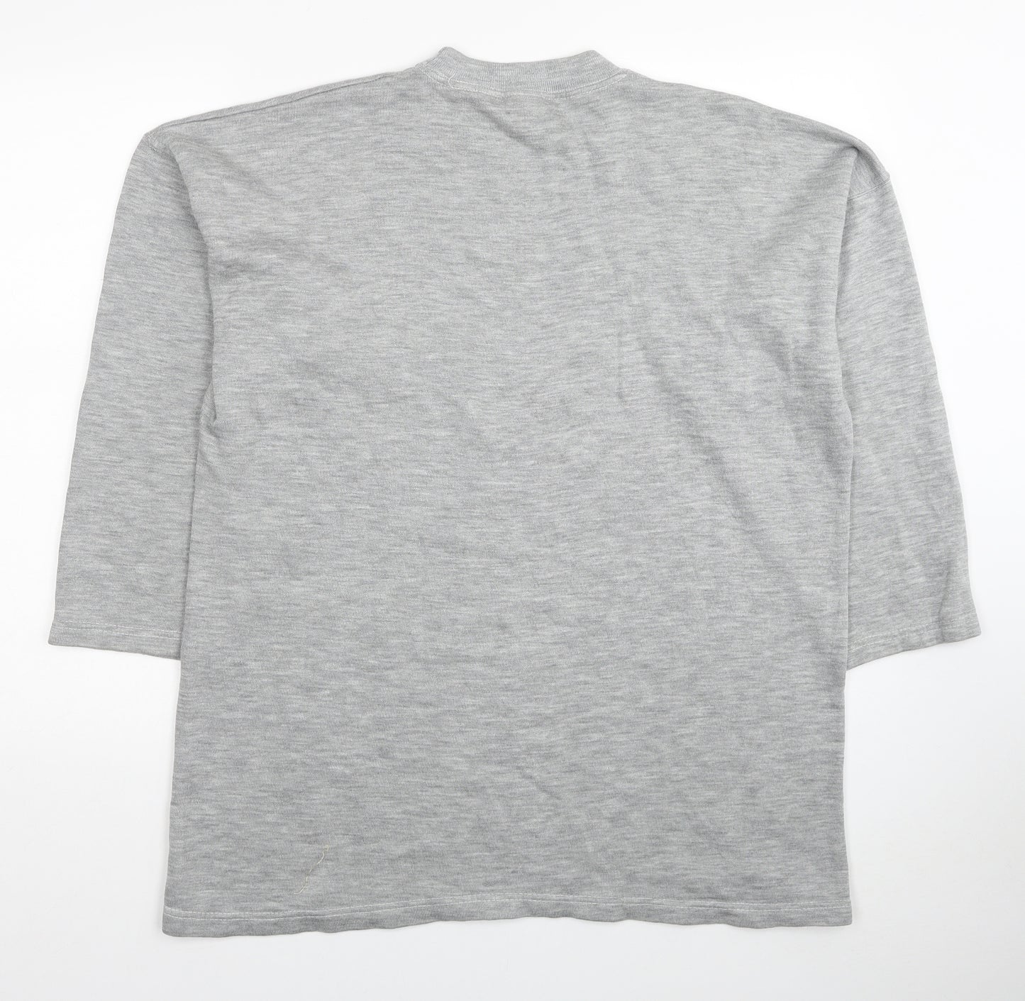 Global Womens Grey Acrylic Pullover Sweatshirt Size XL Pullover - Fame The Musical