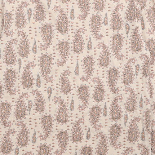 EDC Womens Beige Paisley Cotton Pullover Sweatshirt Size M Pullover - Do the Impossible, it's kind of Fun