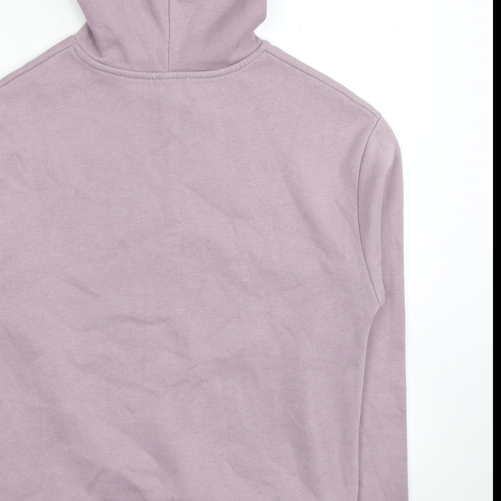 New Look Girls Purple Polyester Pullover Hoodie Size 14-15 Years Pullover - Nebraska