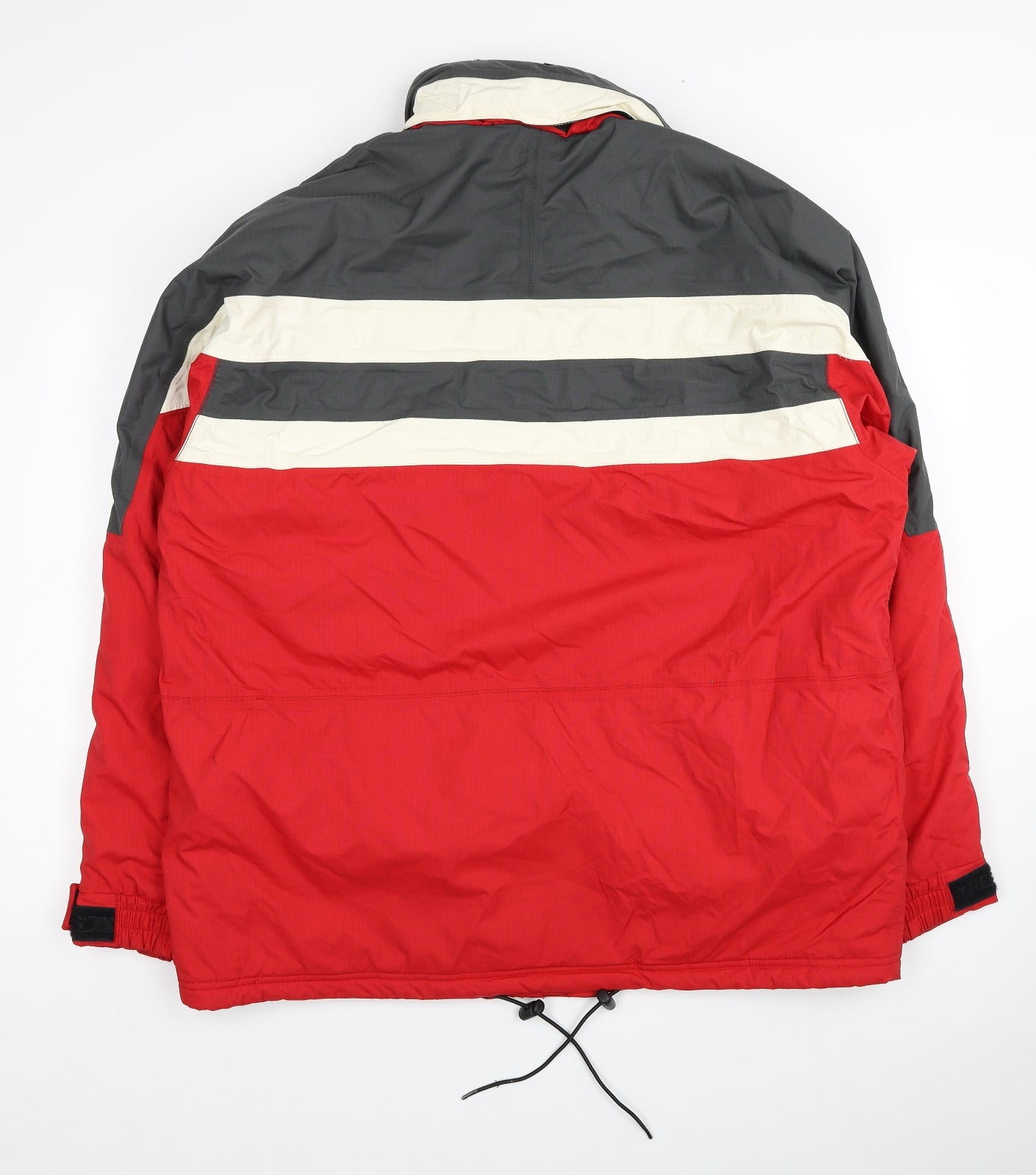Trespass Mens Red Jacket Size M Zip - Colourblock