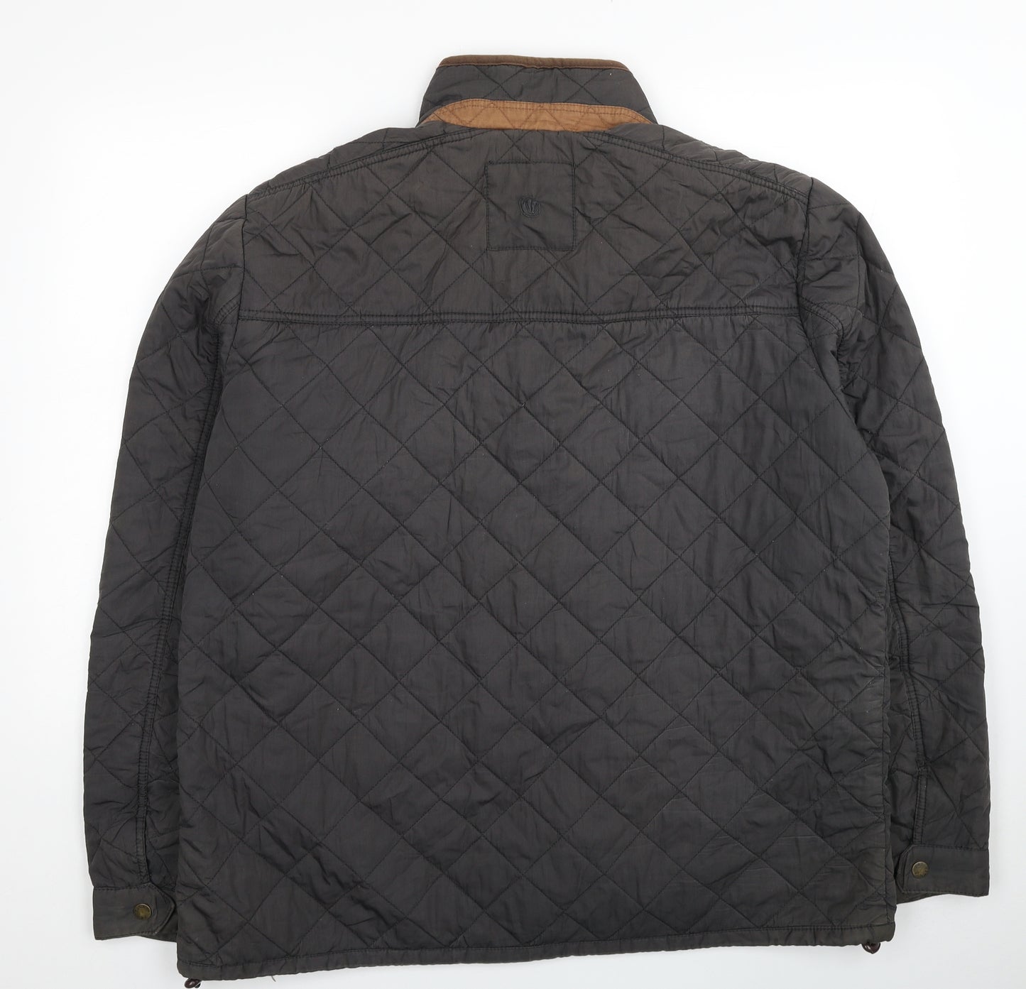 Fat Face Mens Brown Jacket Size XL Zip
