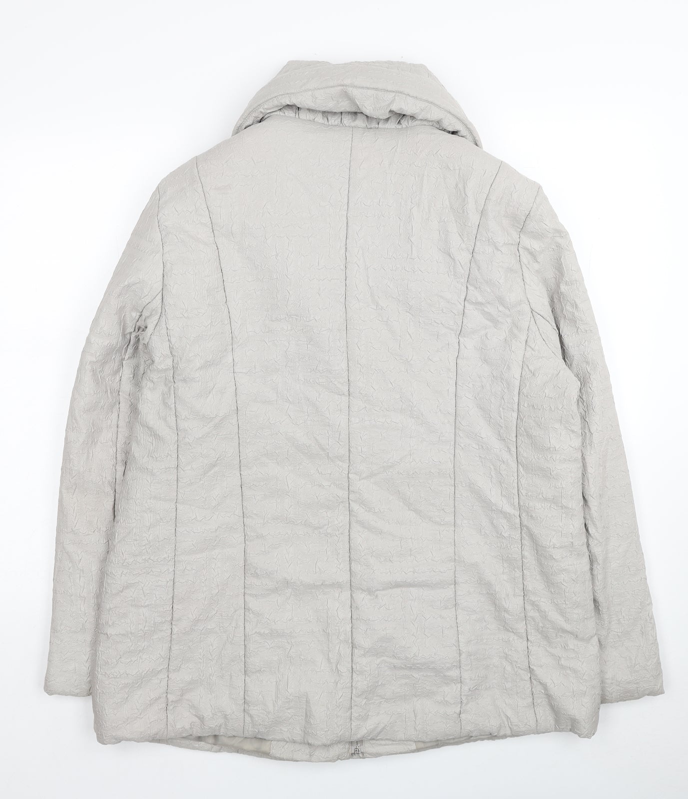 Klass Womens Ivory Jacket Size L Zip