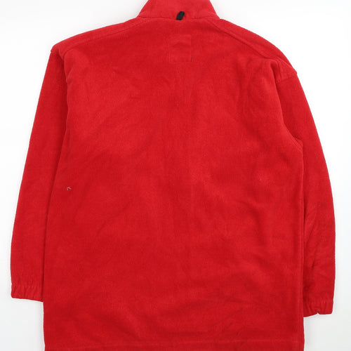 Jack Murphy Womens Red Jacket Size L Zip