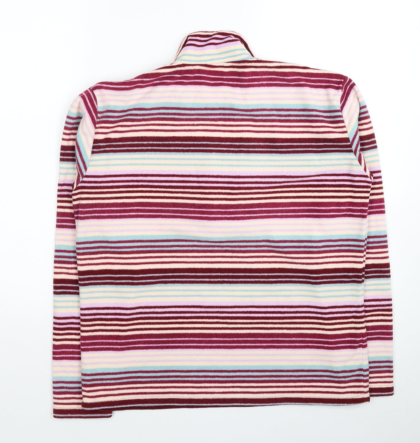 Craghoppers Womens Multicoloured Striped Polyester Pullover Sweatshirt Size 16 Pullover