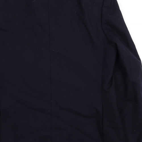 Marks and Spencer Mens Blue Wool Jacket Suit Jacket Size M