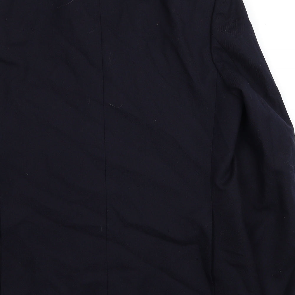 Marks and Spencer Mens Blue Wool Jacket Suit Jacket Size M