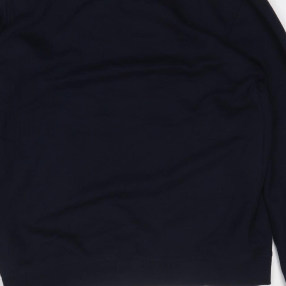 Burton Mens Blue Cotton Pullover Sweatshirt Size M