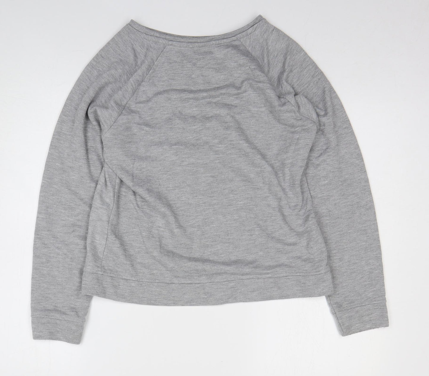 TU Womens Grey Polyester Pullover Sweatshirt Size 12 Pullover - Dog