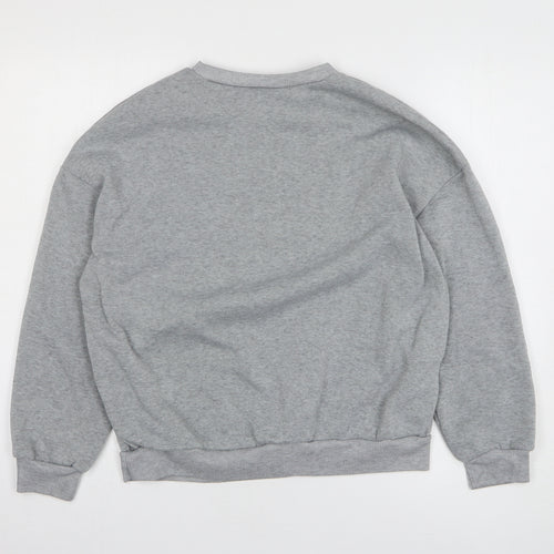 SheIn Womens Grey Polyester Pullover Sweatshirt Size S Pullover - New Jersey