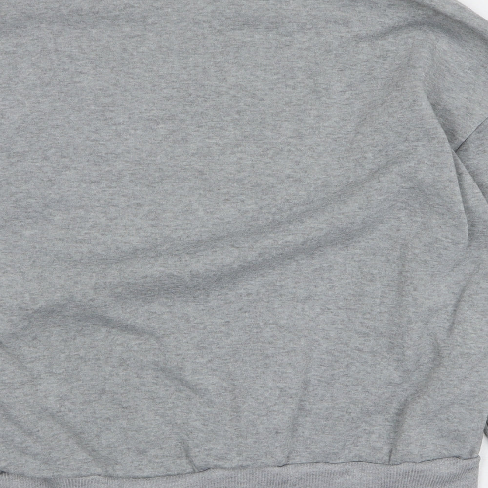 SheIn Womens Grey Polyester Pullover Sweatshirt Size S Pullover - New Jersey