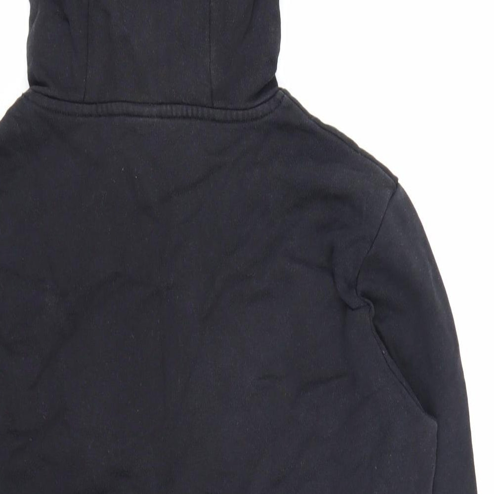 Hoodrich Mens Black Cotton Pullover Hoodie Size S - Hoodrich
