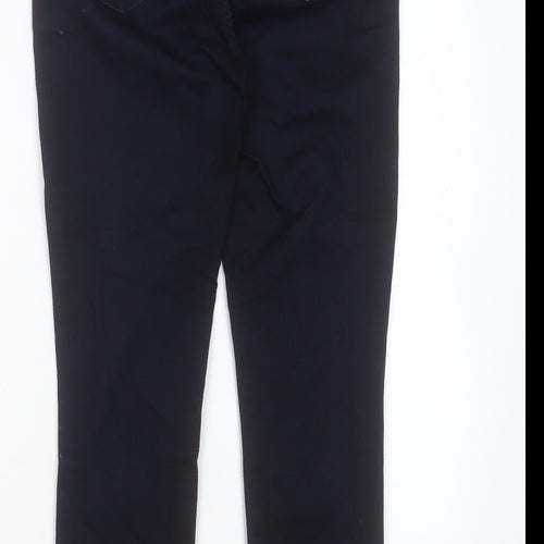 White Stuff Womens Blue Cotton Jegging Jeans Size 12 L25 in Regular
