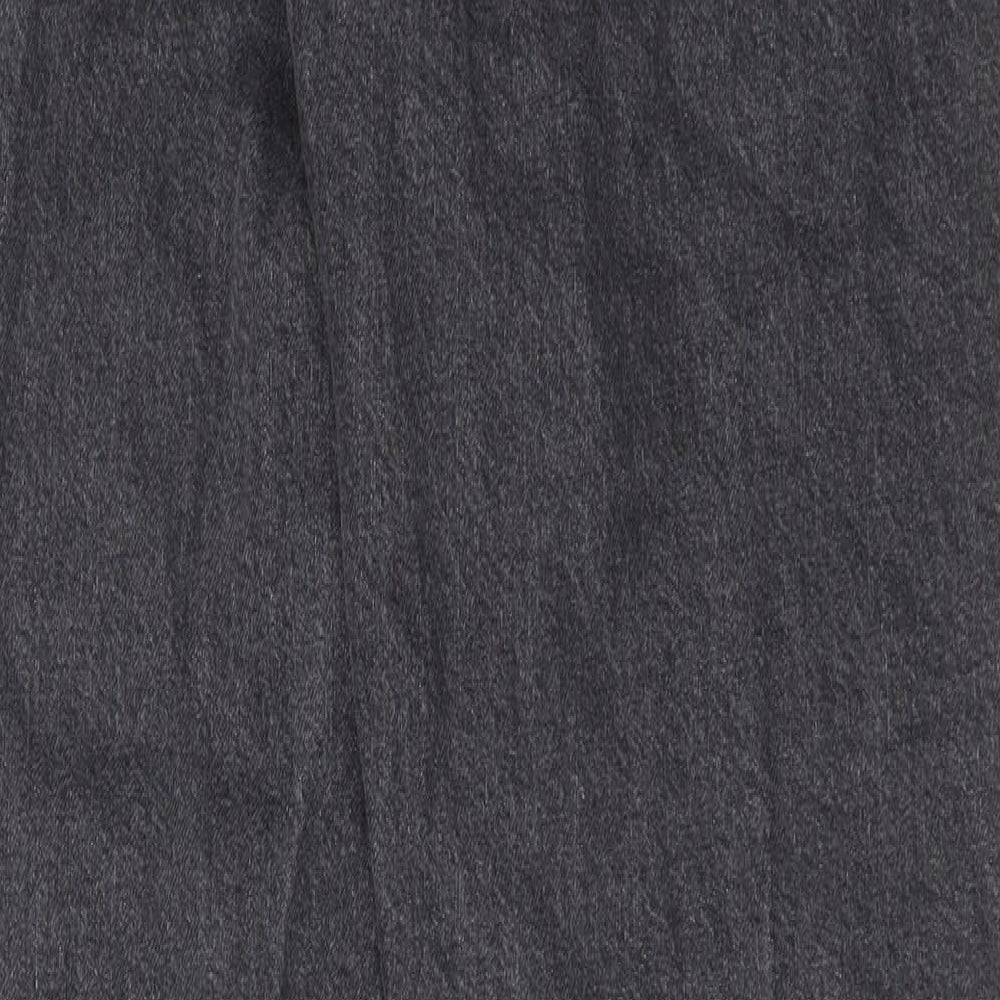 ASOS Mens Grey Cotton Straight Jeans Size 33 in L32 in Regular Button