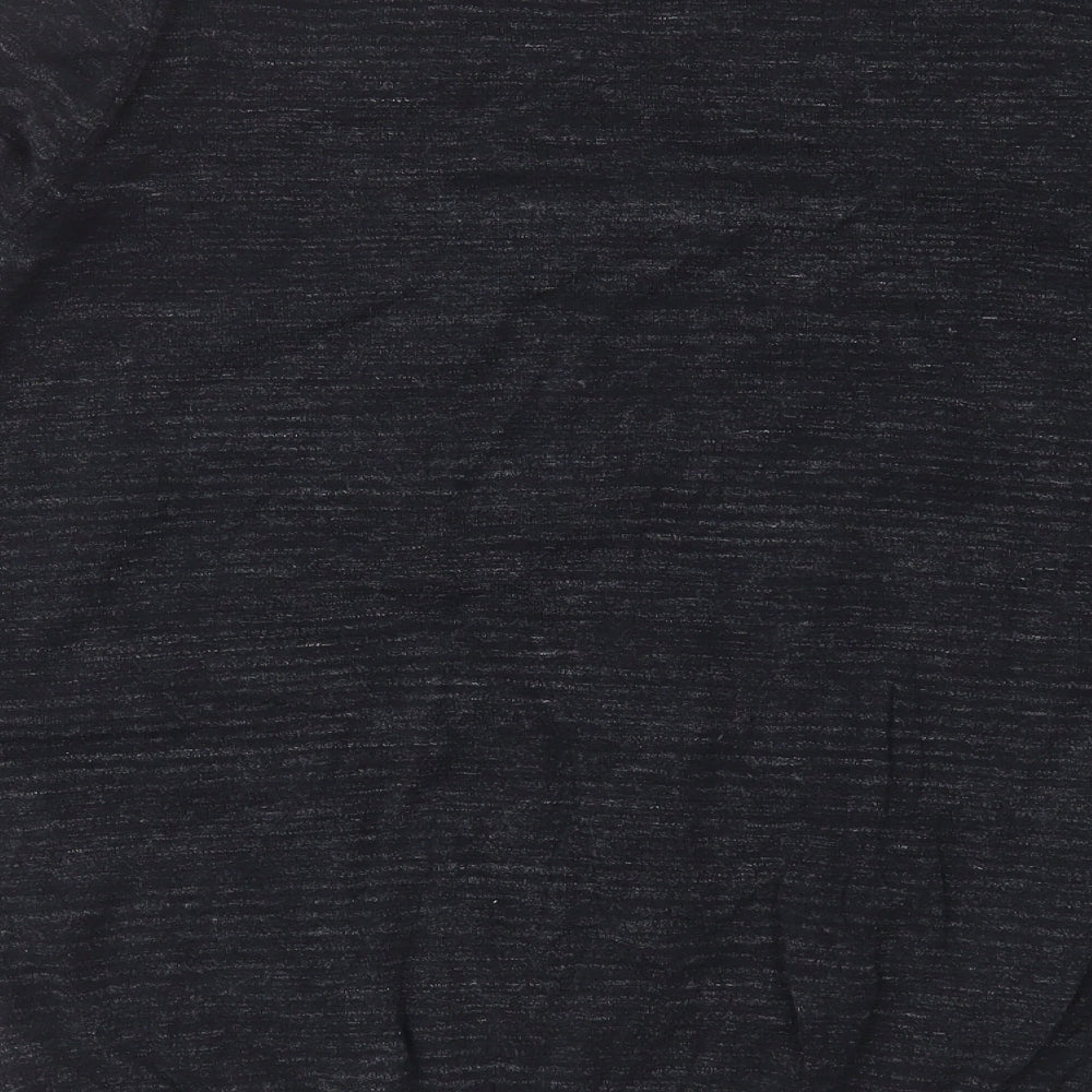 NEXT Mens Black Round Neck Cotton Pullover Jumper Size 2XL