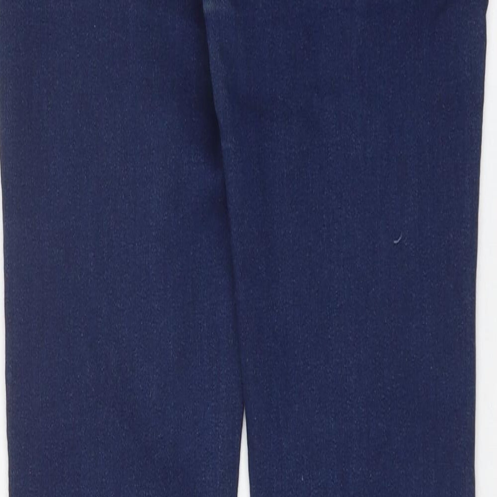 Tammy Girls Blue Cotton Skinny Jeans Size 13 Years Regular Button