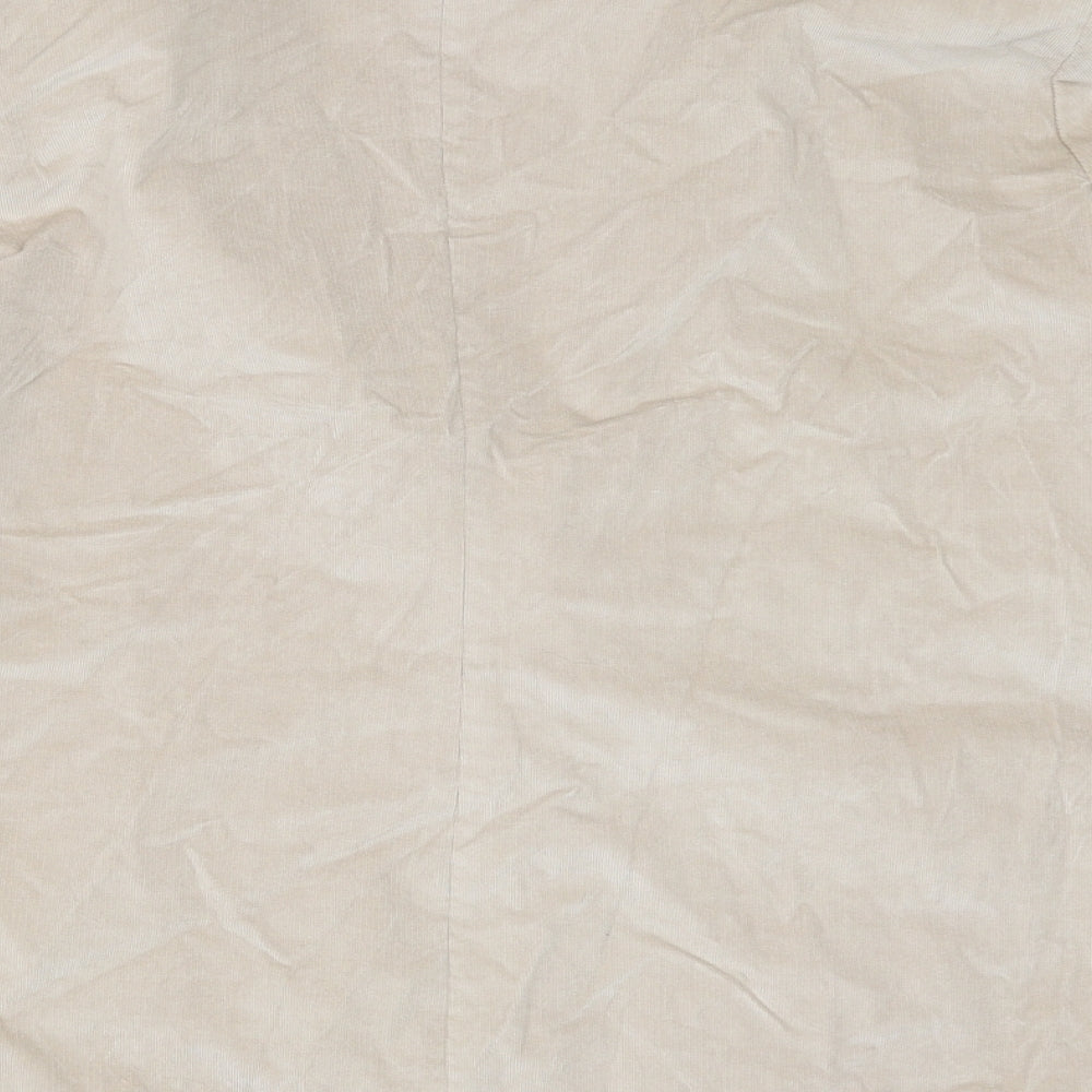 Anthology Womens Beige Jacket Blazer Size 30 Button