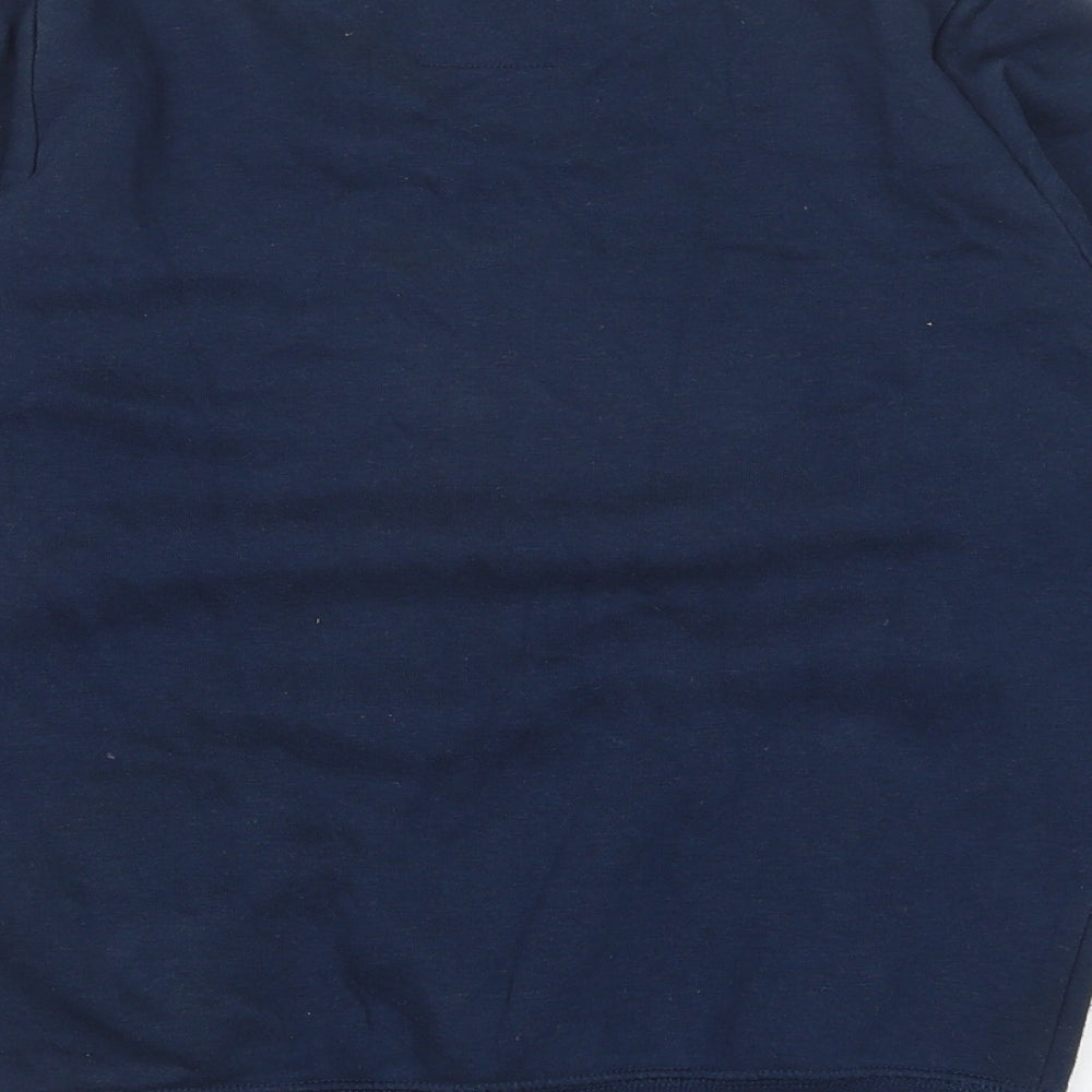 Signature by Levi Strauss & Co. Girls Blue Cotton Pullover Sweatshirt Size 16 Years Pullover