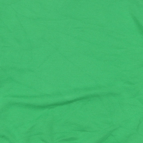 I SAW IT FIRST Womens Green Cotton Pullover Sweatshirt Size 6 Pullover - California