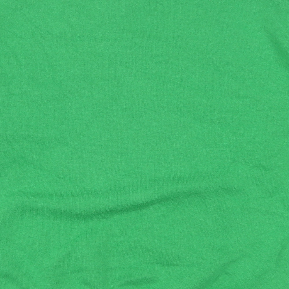 I SAW IT FIRST Womens Green Cotton Pullover Sweatshirt Size 6 Pullover - California