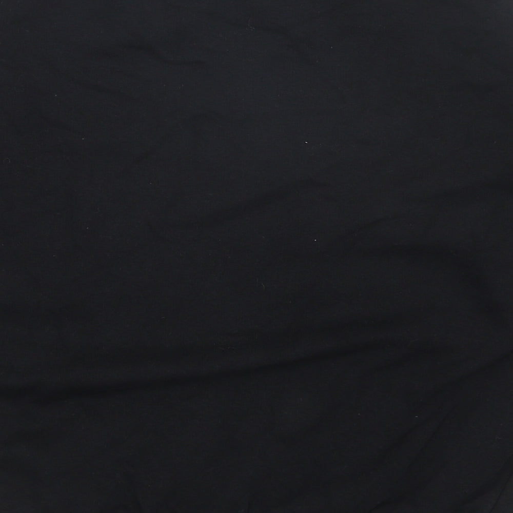 George Girls Black Cotton Pullover Sweatshirt Size 8-9 Years Pullover