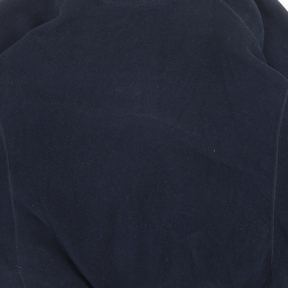 MUSTO Womens Blue Jacket Size 16 Zip