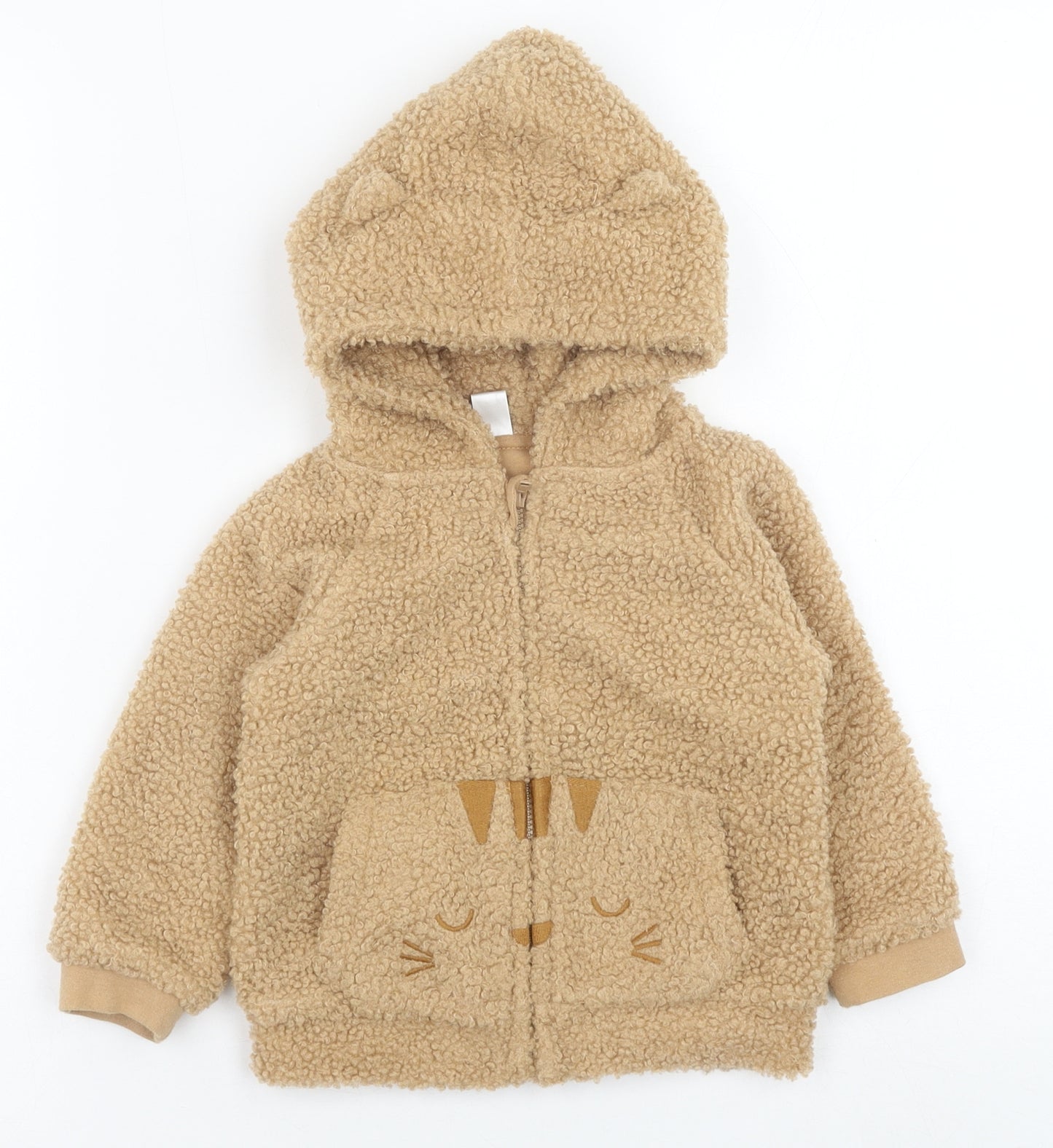 BABATEX Baby Brown Jacket Size 24 Months Zip