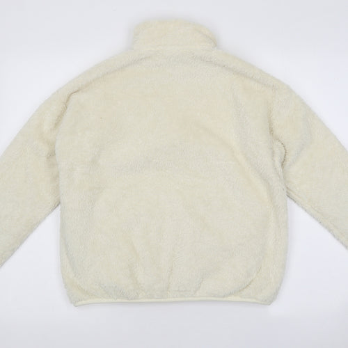 Unique Womens Ivory Jacket Size XS Zip