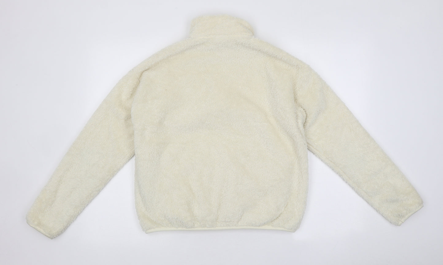 Unique Womens Ivory Jacket Size XS Zip