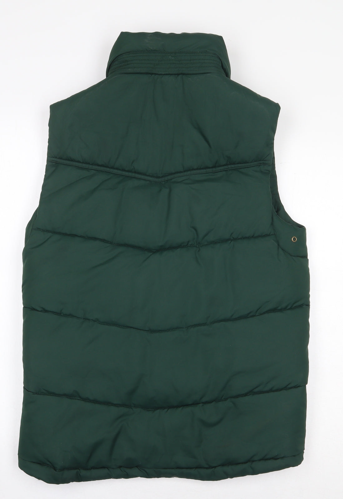Joules Mens Green Gilet Jacket Size S Zip