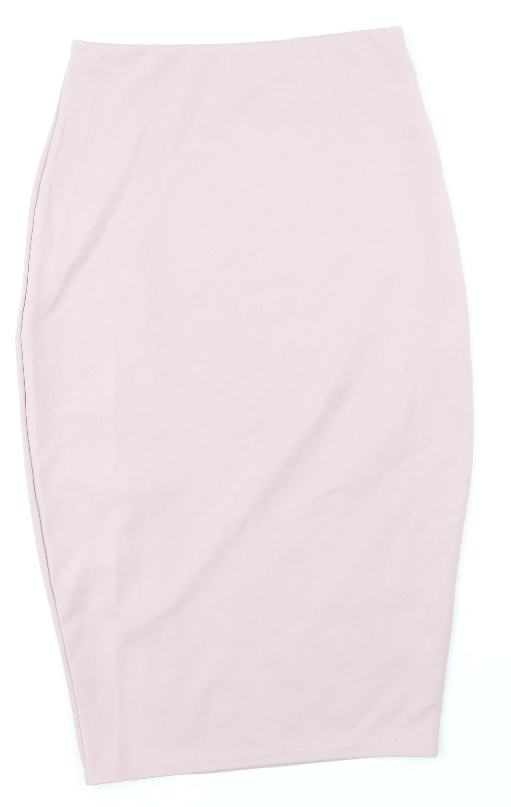 Missguided Womens Pink Polyester Straight & Pencil Skirt Size 8