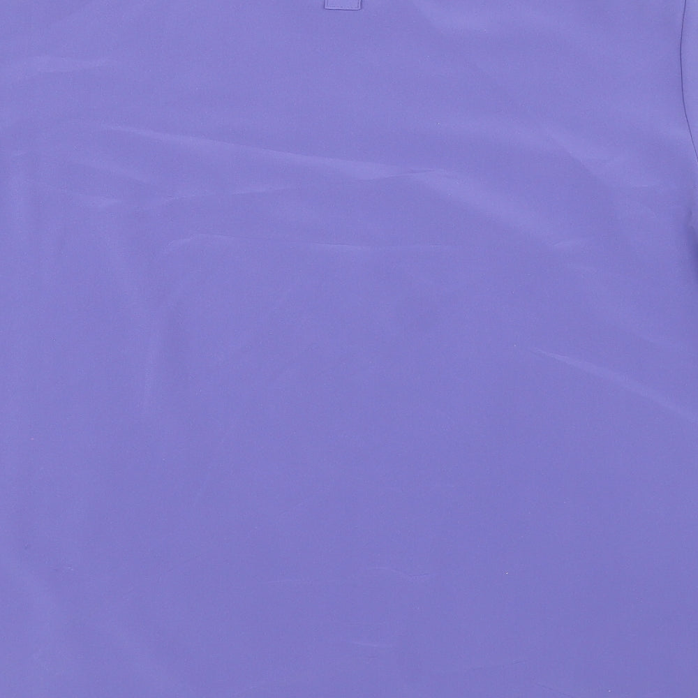 Alexon Womens Purple Polyester Basic Blouse Size 16 Round Neck