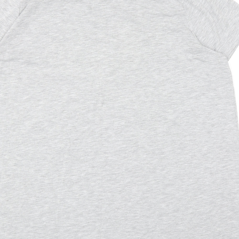 Papaya Womens Grey Polyester Basic T-Shirt Size 20 Crew Neck - Heart