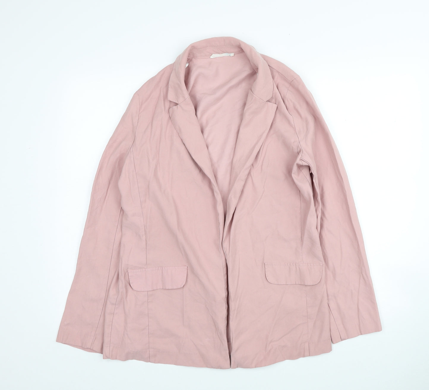 Primark Womens Pink Jacket Blazer Size 12