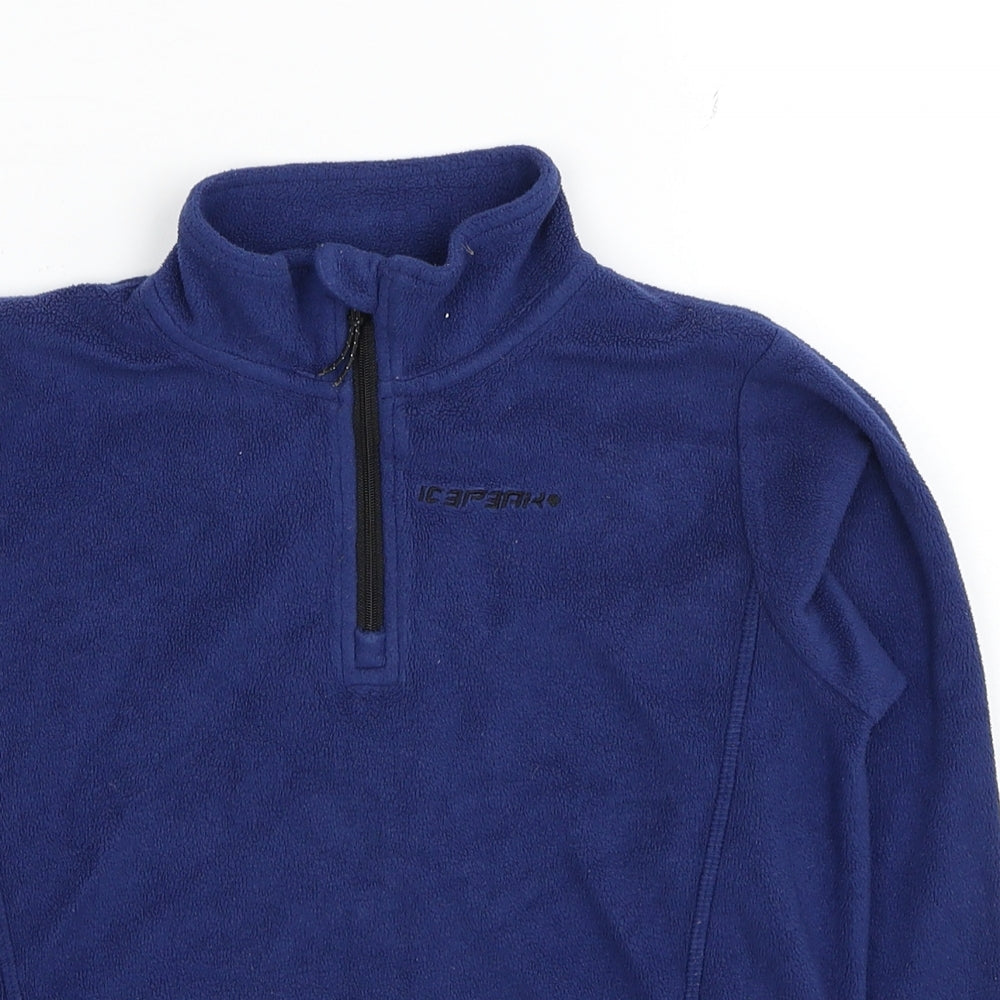 Icepeak Boys Blue Polyester Pullover Sweatshirt Size 7-8 Years Pullover
