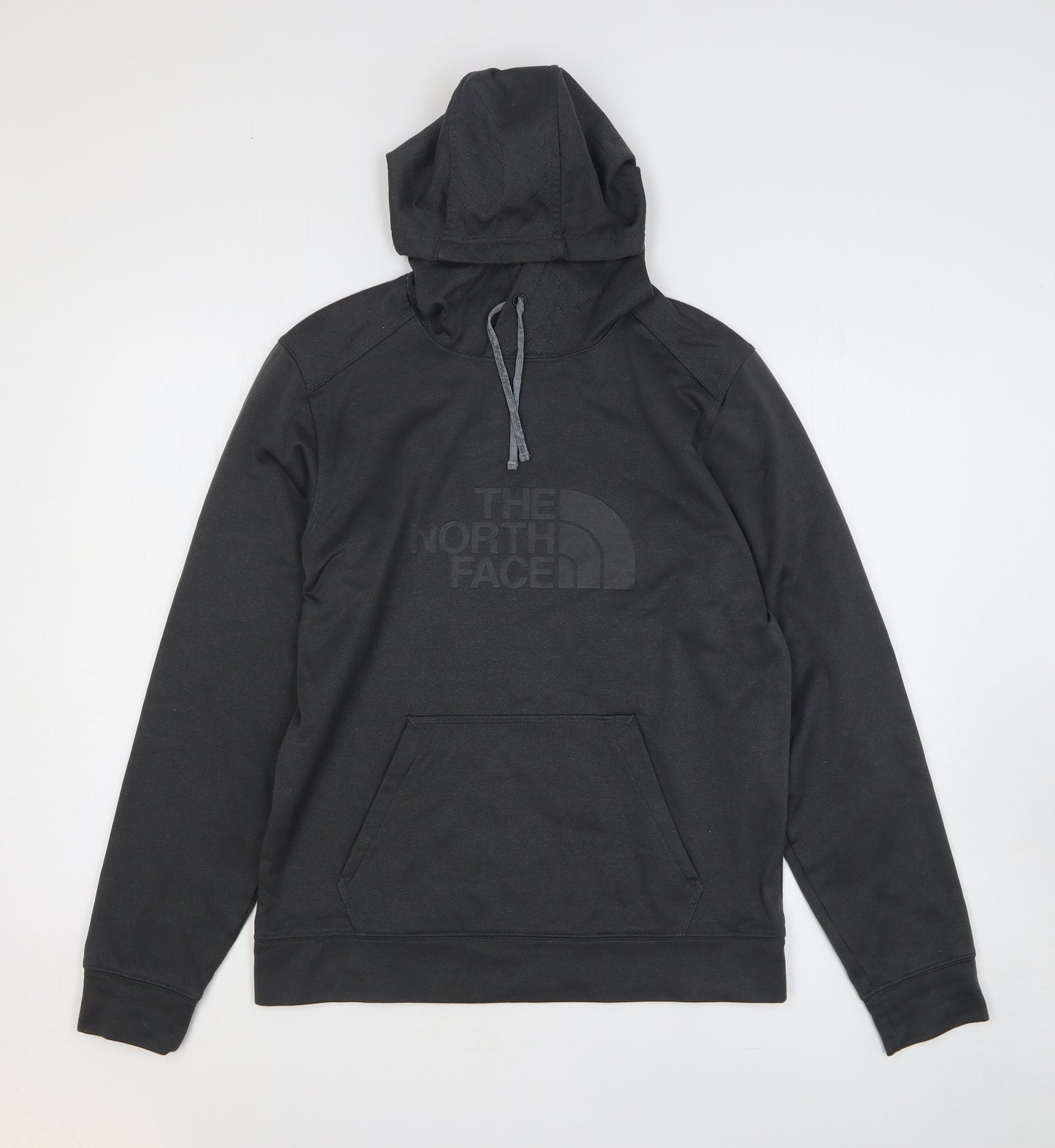 The North Face Mens Black Polyester Pullover Hoodie Size S