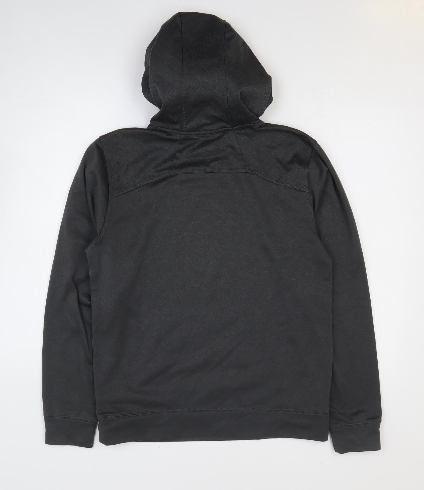 The North Face Mens Black Polyester Pullover Hoodie Size S
