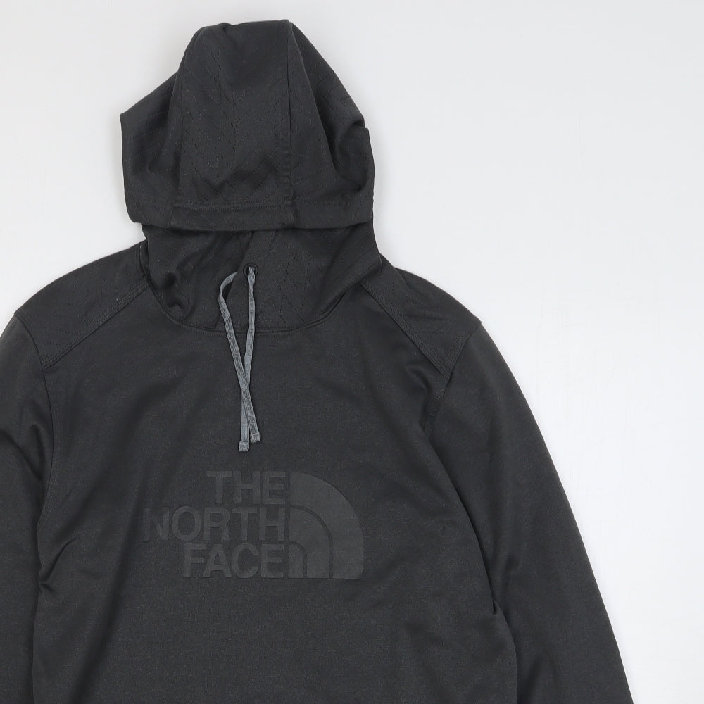 The North Face Mens Black Polyester Pullover Hoodie Size S