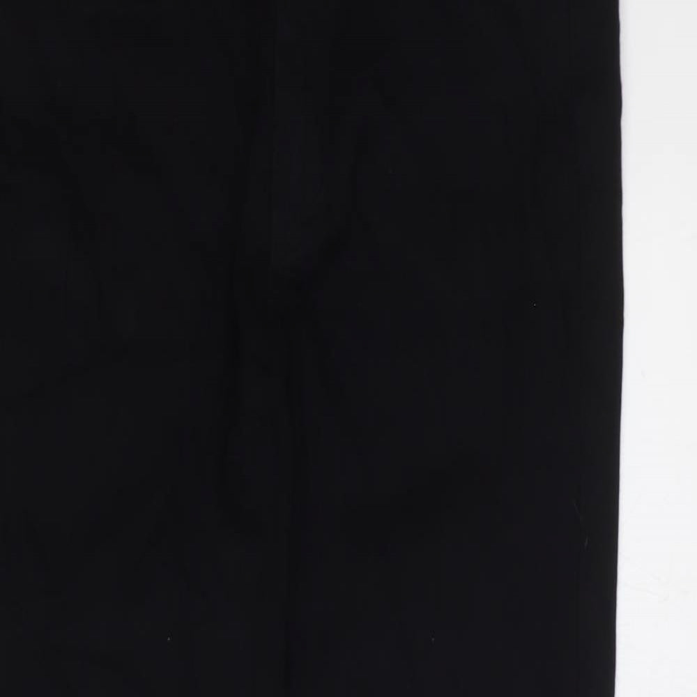 Paige Womens Black Cotton Straight Jeans Size 28 in Regular Zip