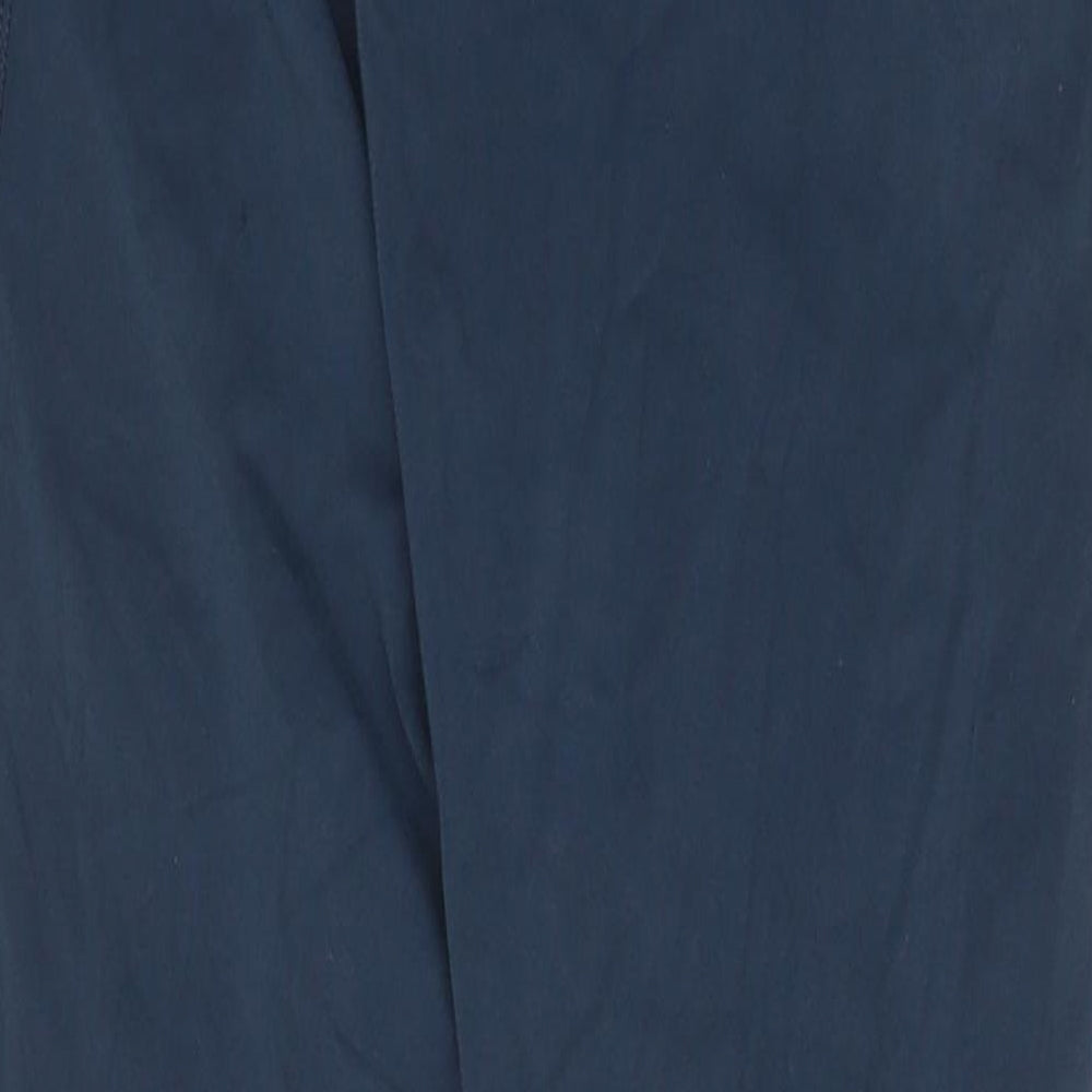 Preworn Womens Black Polyester Compression Leggings Size 28 in Regular Pullover