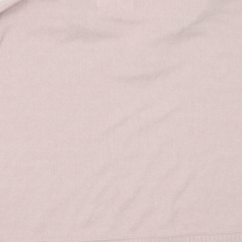 George Womens Pink Polyester Pullover Sweatshirt Size L Pullover