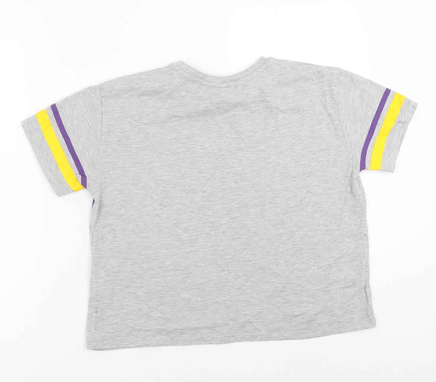 Primark Girls Grey Polyester Camisole Tank Size 13-14 Years Crew Neck Pullover - LA Lakers