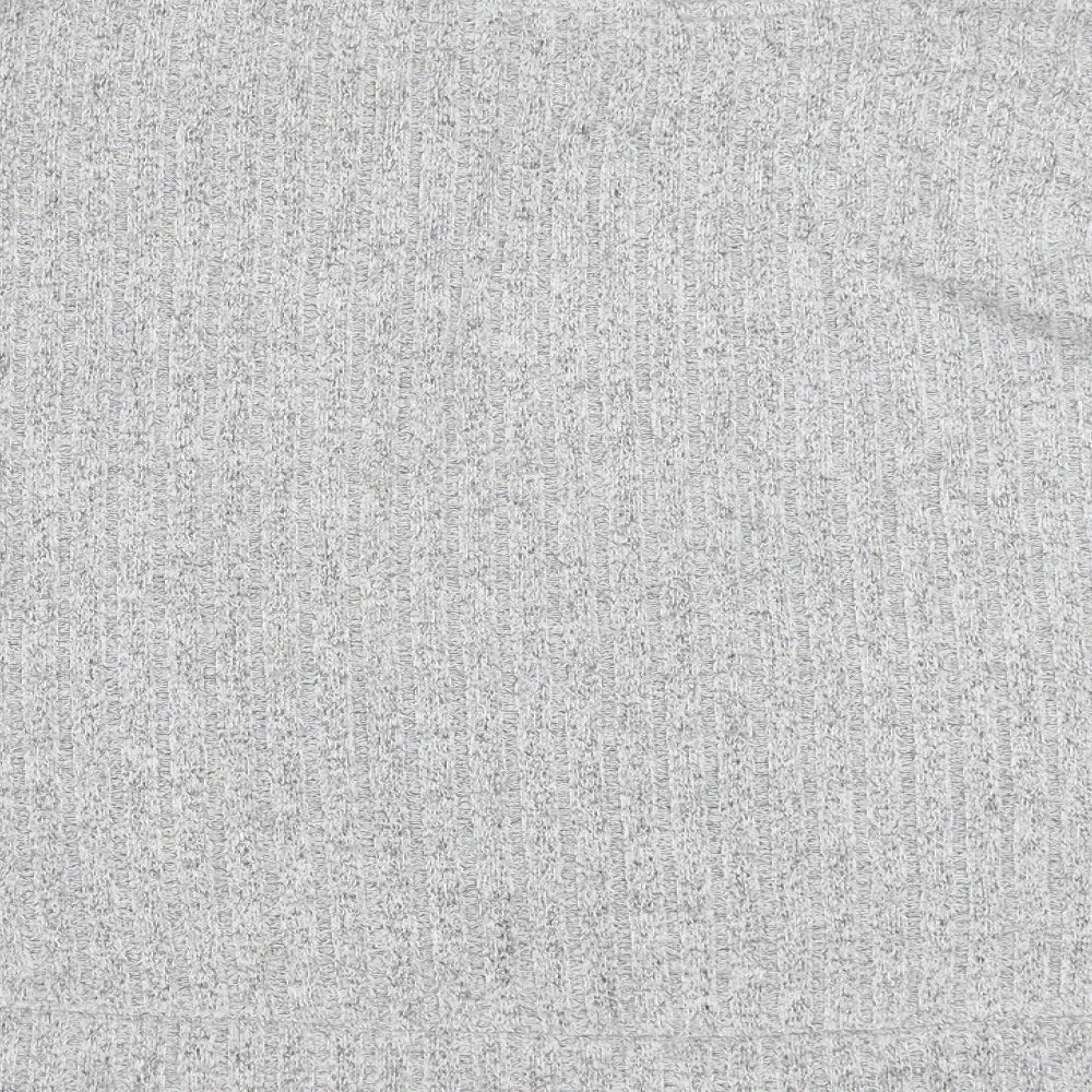 Marks and Spencer Womens Grey Polyester Pullover Sweatshirt Size 14 Pullover
