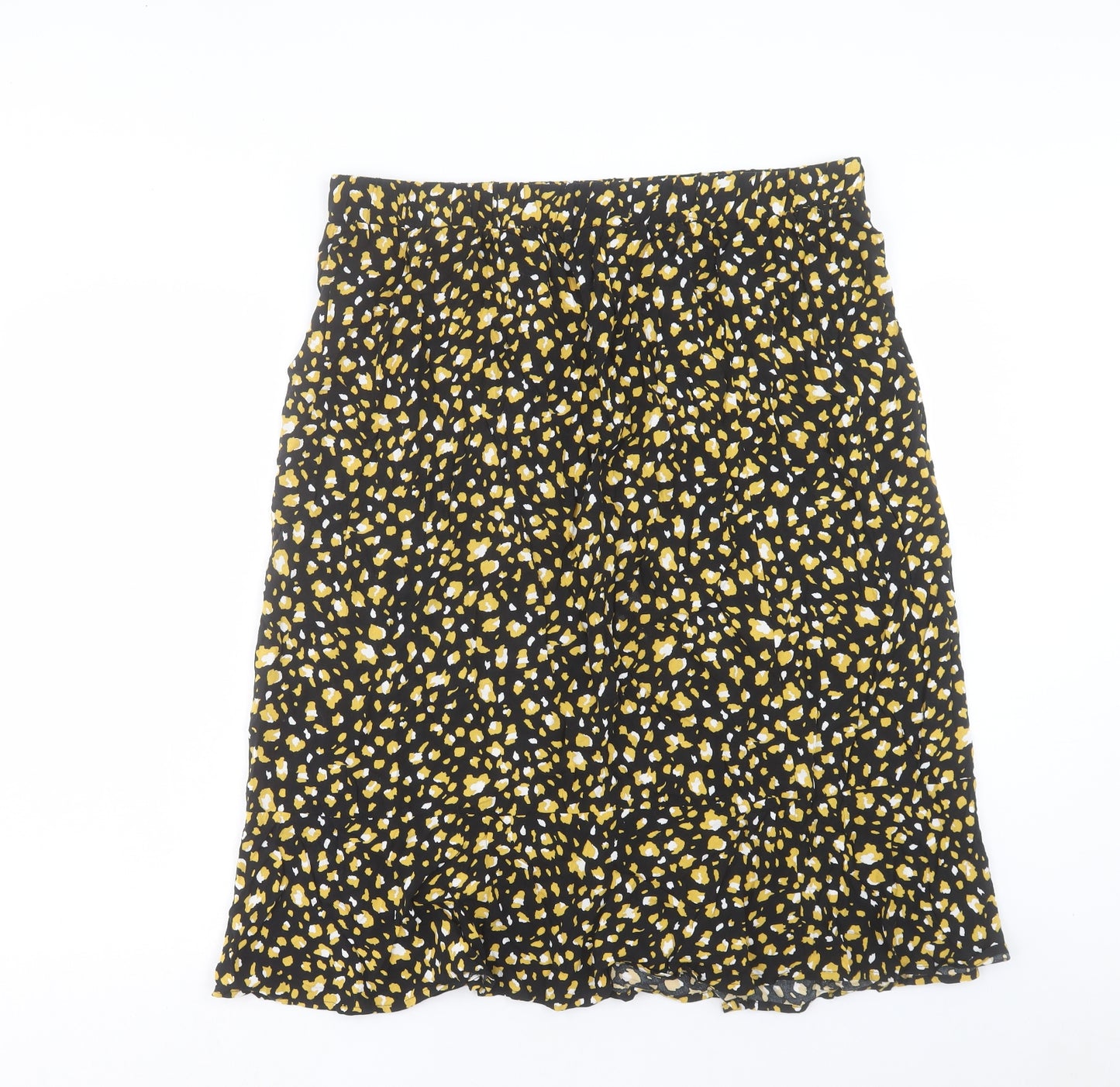 Brandtex Womens Multicoloured Geometric Viscose A-Line Skirt Size 20