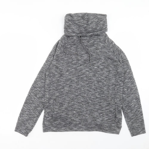 Atmosphere Womens Grey Polyester Pullover Sweatshirt Size 12 Pullover