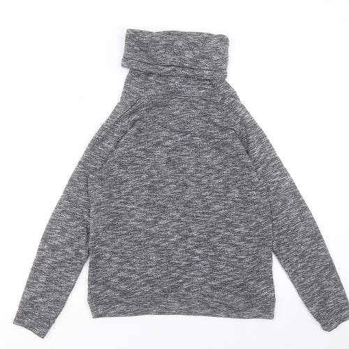 Atmosphere Womens Grey Polyester Pullover Sweatshirt Size 12 Pullover