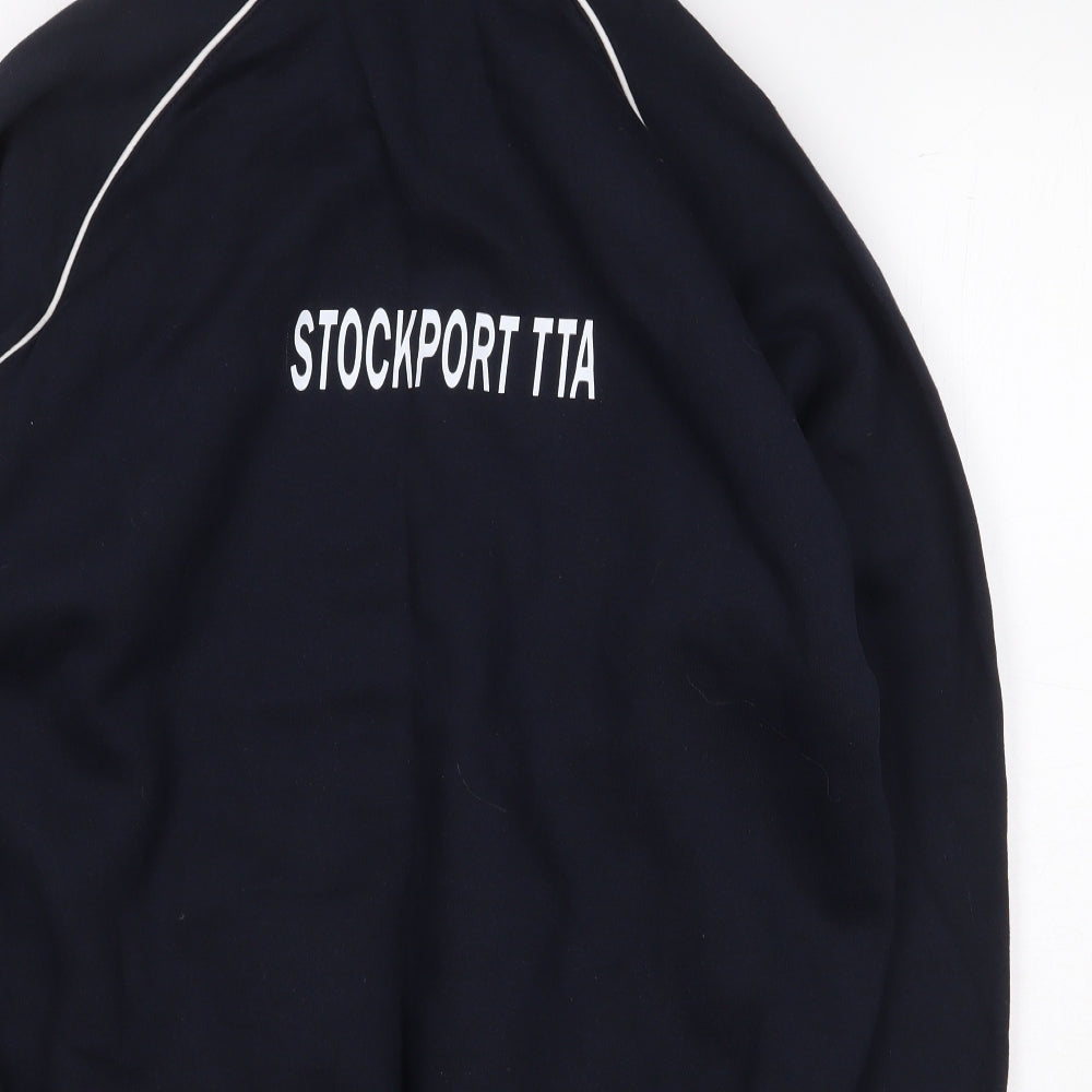 Yehlex Girls Blue Cotton Pullover Hoodie Size 14 Years Pullover - Stockport TTA