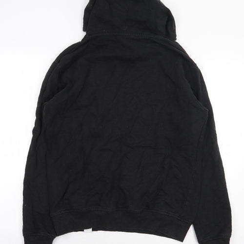 NICCE Mens Black Cotton Pullover Hoodie Size M