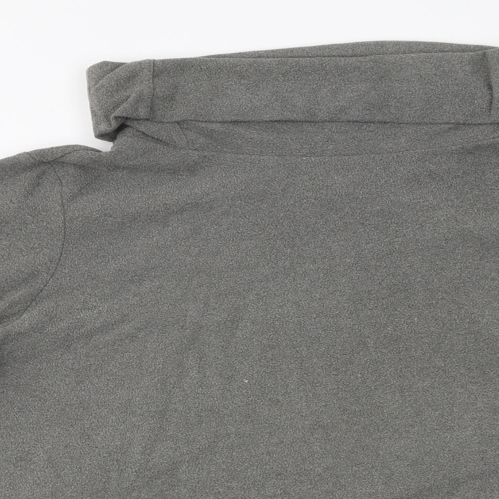 Ambria Womens Grey Polyester Pullover Sweatshirt Size 20 Pullover