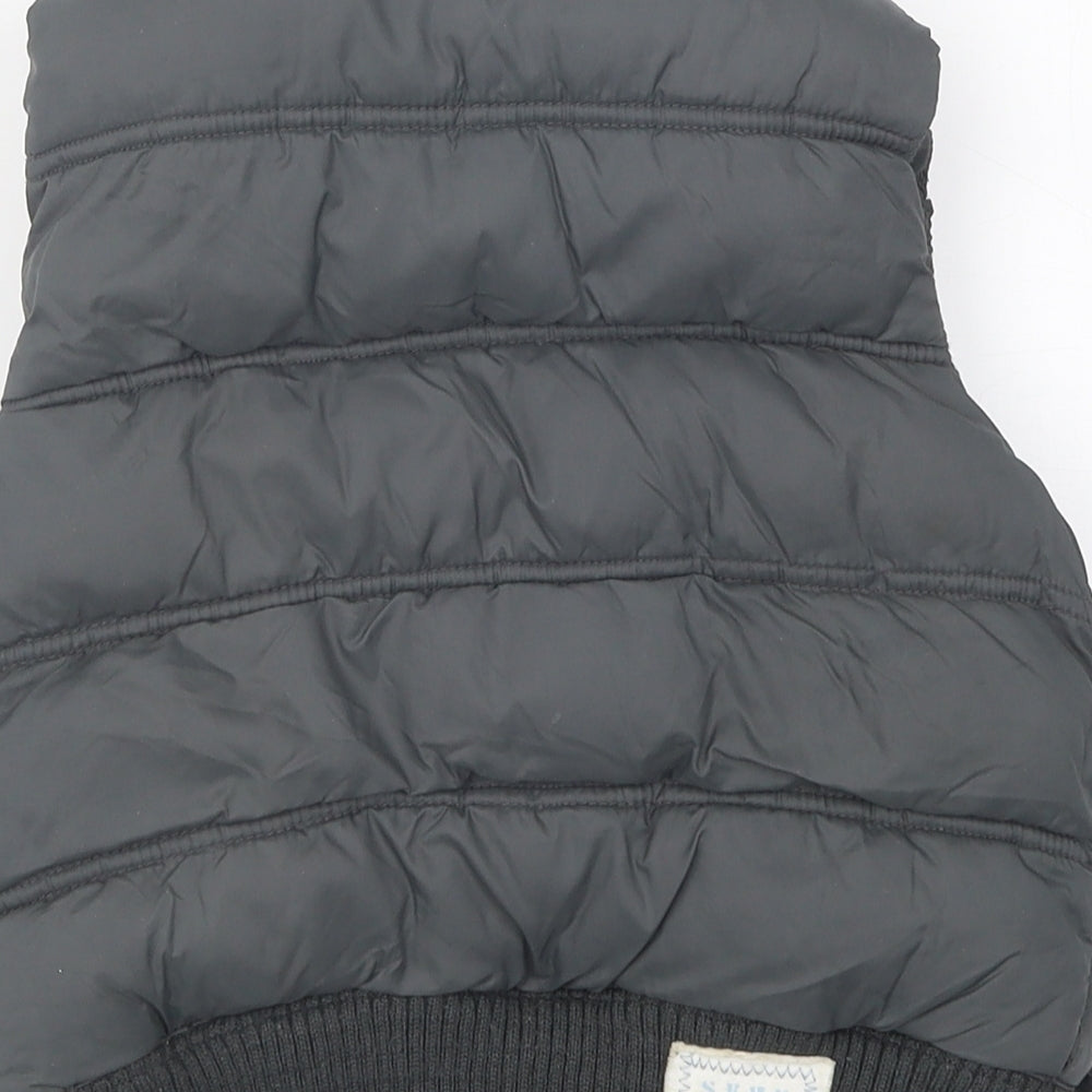 Skhuaban Boys Grey Gilet Jacket Size 2-3 Years Zip